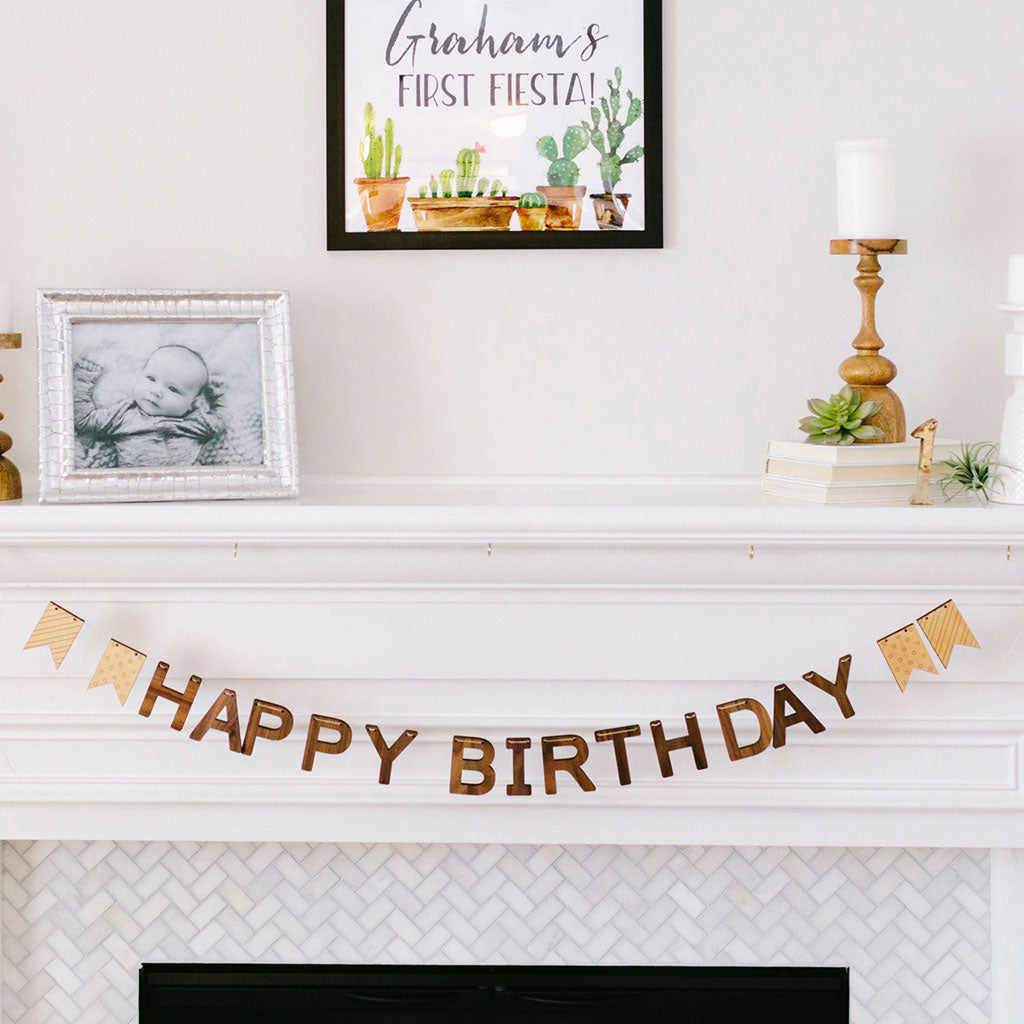 Happy Birthday bunting