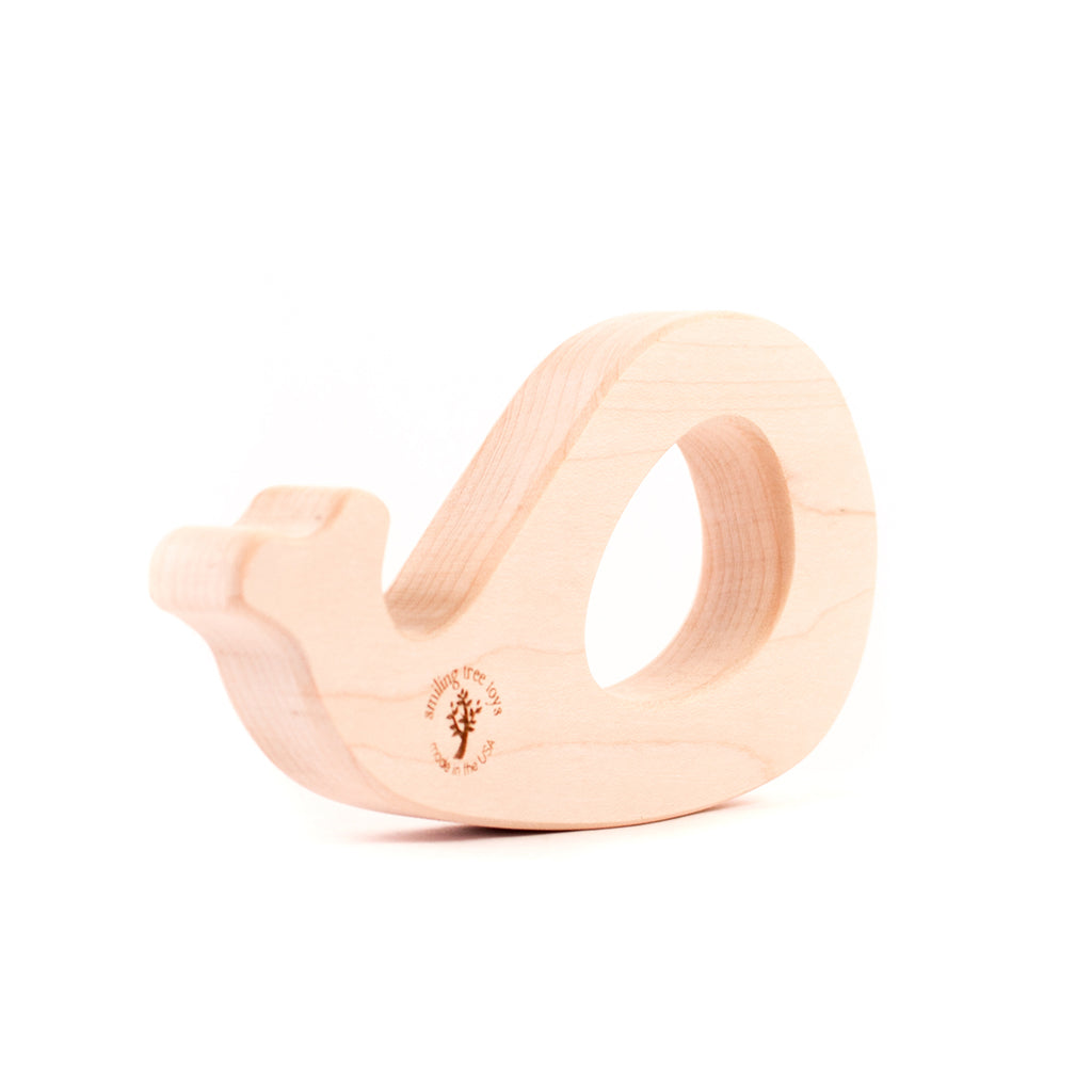 Whale Wood Teether