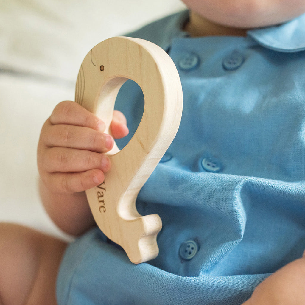 Whale Wood Teether