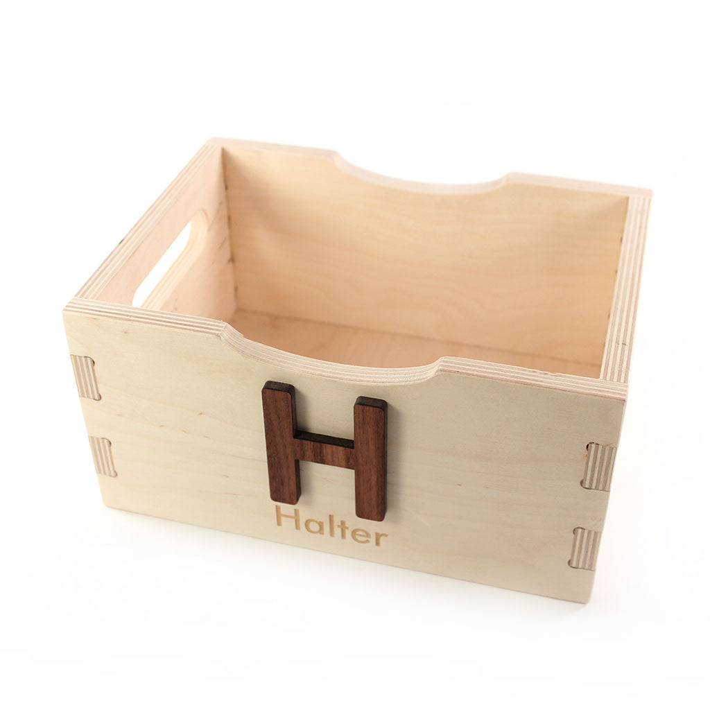 Toy Crate for Wood Blocks