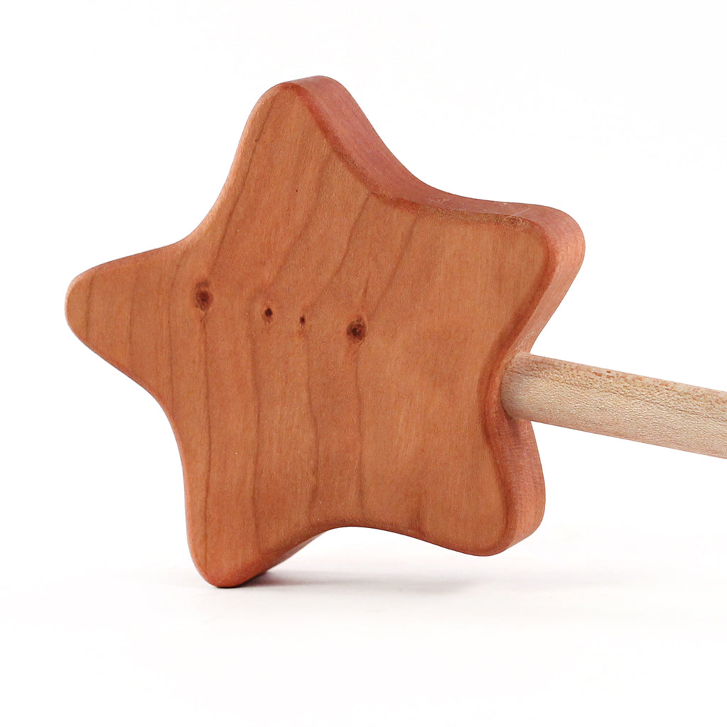 Imperfect Wooden Star Wand