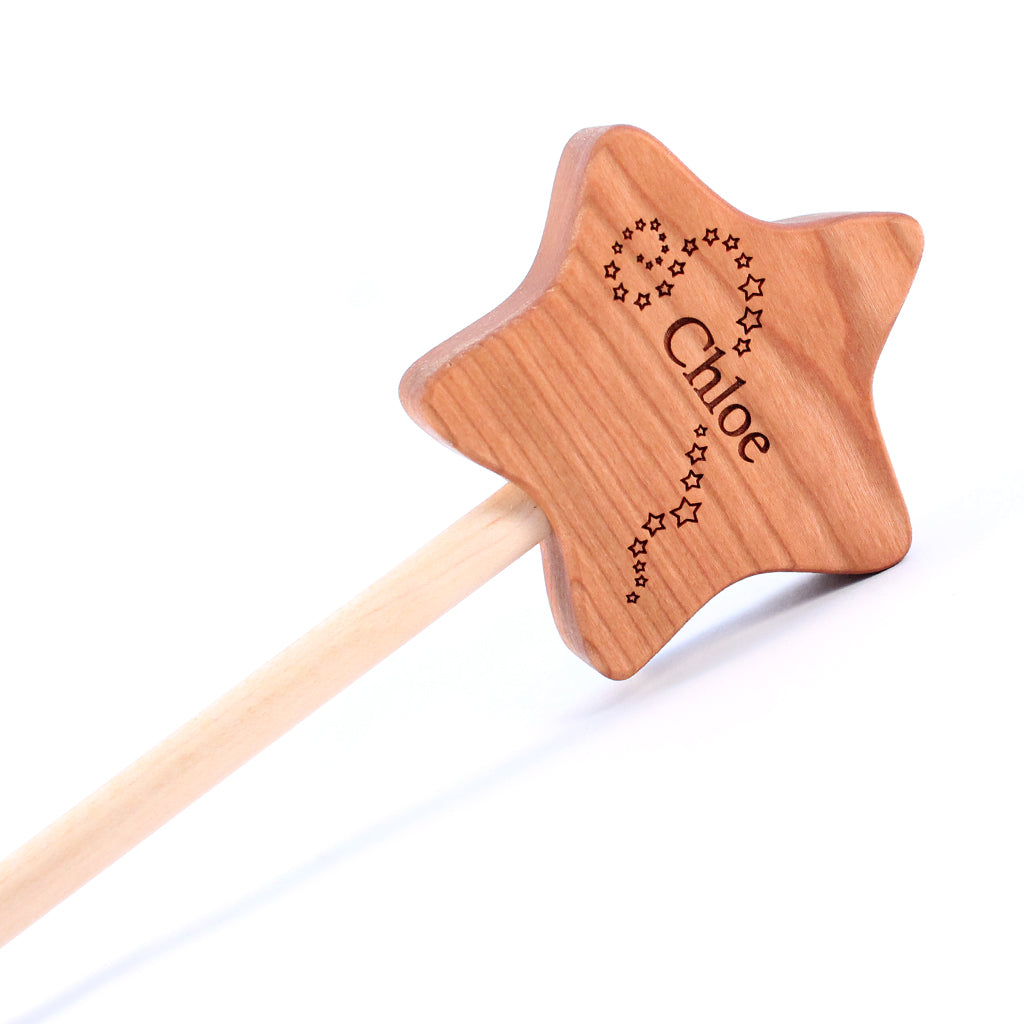 Wooden Star Wand