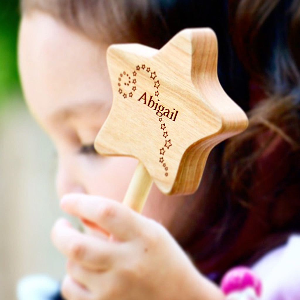 Wooden Star Wand