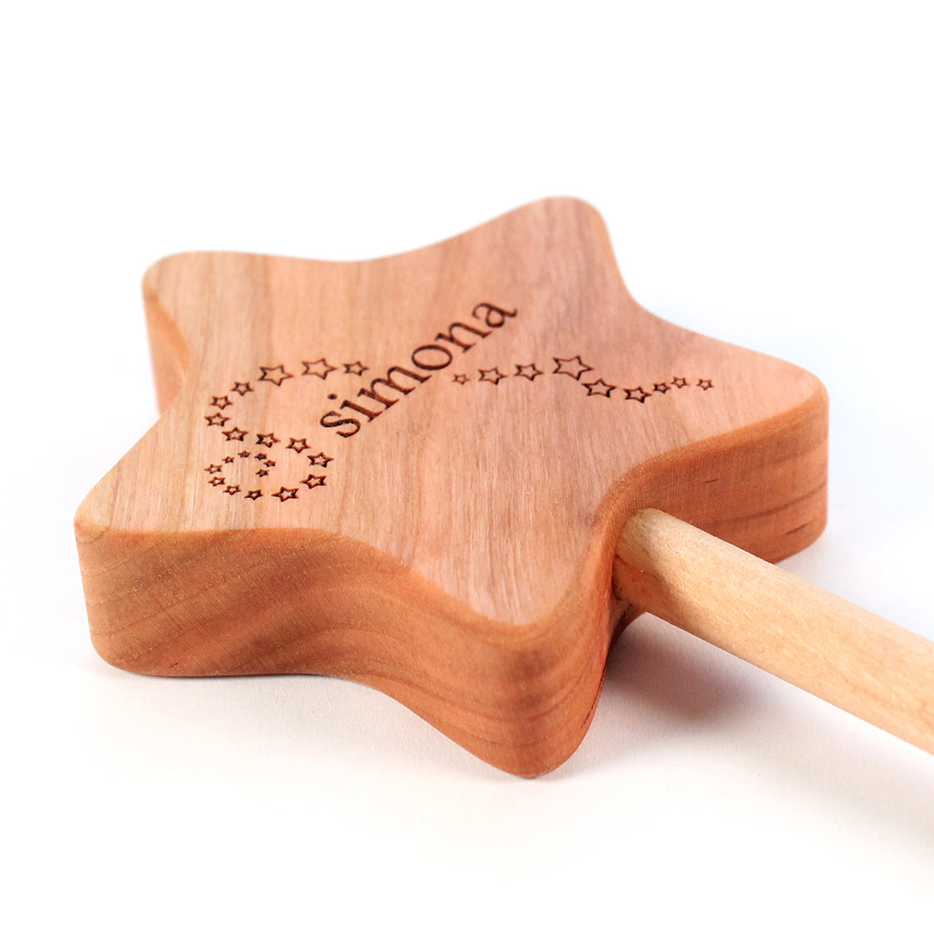 Wooden Star Wand