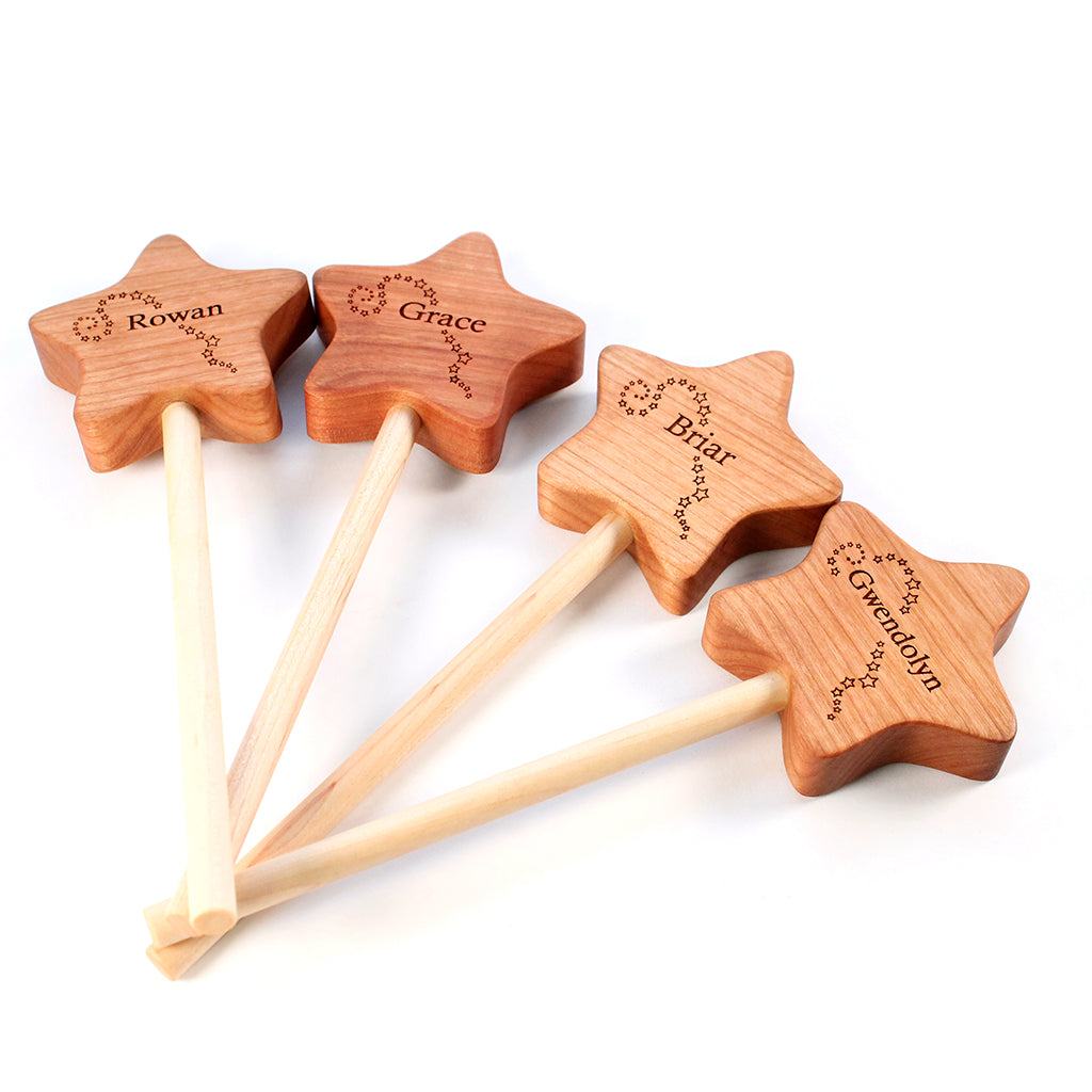 Wooden Star Wand